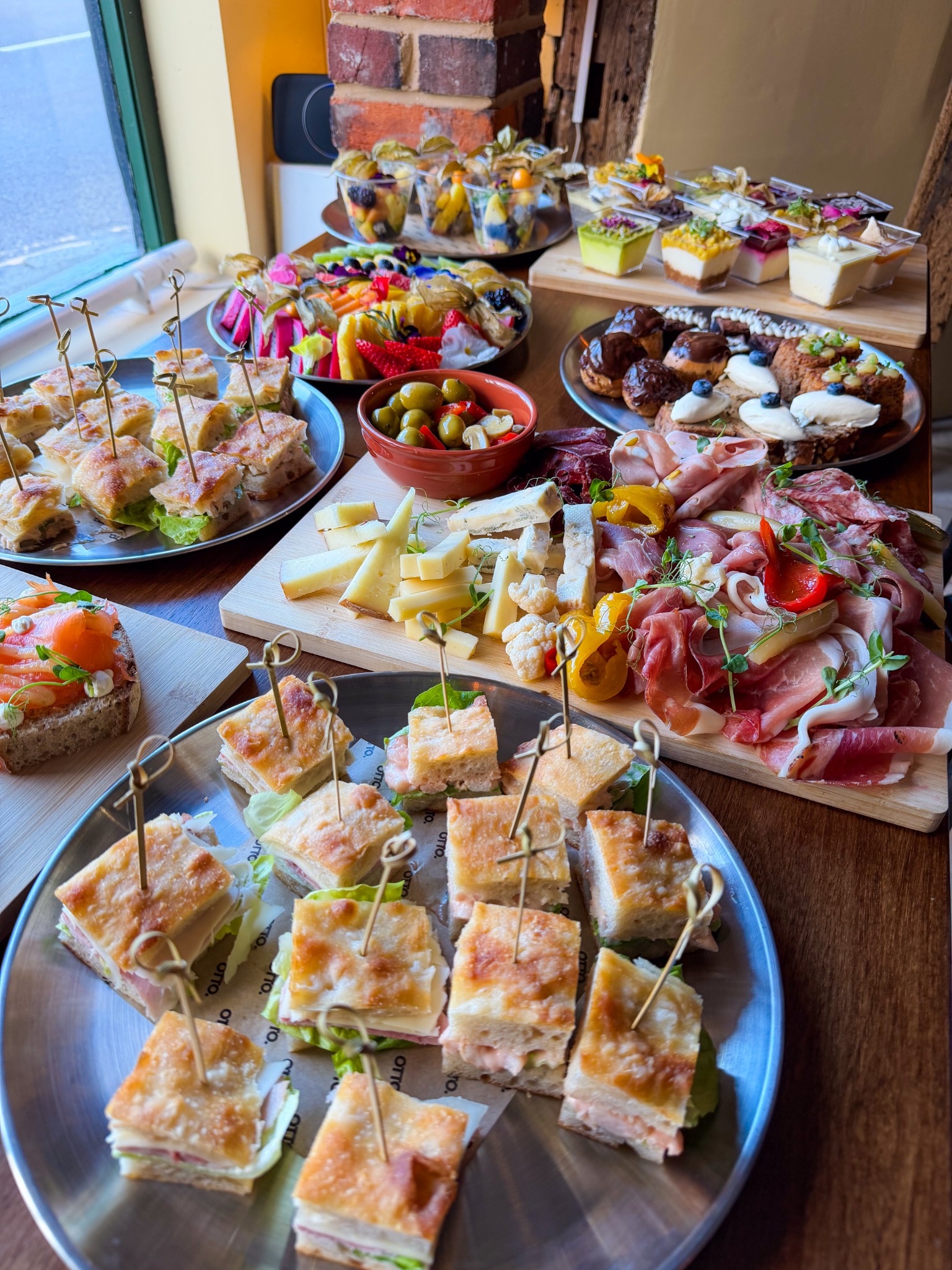 An Otto catering spread